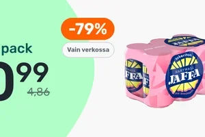 Jaffa 6-pack 0,99€ 😎 Vain tiistaihin asti!