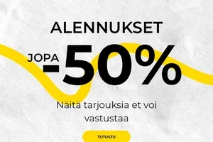 Alennukset jopa -50%💥