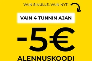 ENTISTÄ SUUREMPI ALENNUS