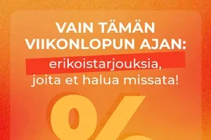 VAIN TÄMÄN VIIKONLOPUN AJAN🔥