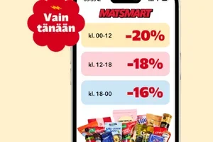 🤩 Jopa -20% tänään!