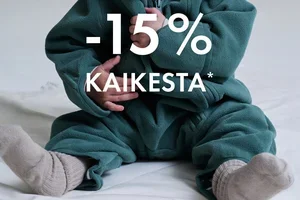 Juuri nyt: 15 % alennus KAIKESTA*!