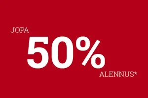 Osta, säästä, iloitse: saat normaalihintaisista tuotteista -20%!