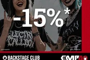 Nappaa nyt 15% ALENNUS Backstage Club -jäsenenä!