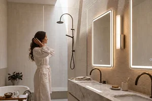 Tunnelmaa kylpyhuoneeseen sopivalla valaistuksella 🛁💡