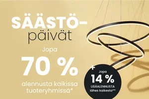 Vielä ehdit: jopa 70 % alennusta 🤫
