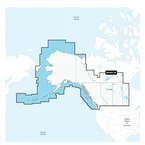 Navionics+ NAUS013R Kanada, länsiosa ja Alaska karttakortti