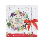 Teejoulukalenterikirja, valkoinen 25 pss