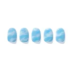 Gel Nail Sticker - Cloudy Neon Glow | Outlet