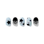 Gel Nail Sticker - Rock Chic Neon Glow | Outlet