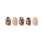 Gel Nail Sticker - Leopard Neon Glow