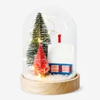 Valoa heijastava joulukoriste – 10 cm