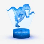 Tehosvalaisin – Dinosaurus eri väreissä