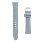 Harmaa nahkaranneke (16mm, 18mm, 20mm, 22mm)