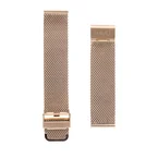 Ruusukullanvärinen metalliranneke (18mm, 20mm, 22mm)