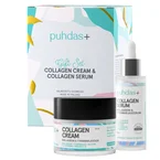 Puhdas+ Collagen Cream + Serum Lahjapakkaus 50 + 30 ml