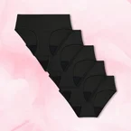 Teens Hipster Runsas vuoto 5-pack