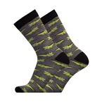 Krokotiili - merinovillasukat pukeutumiseen