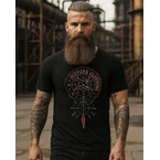 Viking Star t-paita - Musta