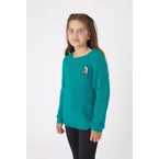 Dorina lasten neulepaita Green Blue Slate 134-140