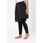 Camo Luminox heijastava naisten hame Musta/Hopea L/XL