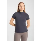 Emmie naisten viilentävä lyhythihainen treenipaita Odyssey Navy 42