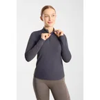 Emmie naisten viilentävä tekninen paita pitkillä hihoilla Odyssey Navy 44