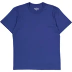 Crew-Neck Pima Ink Blue