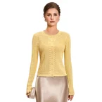 Victorian-Inspired Cropped Cardigan