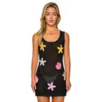 3D Starfish & Shells Crochet Beach Cover Up Dress