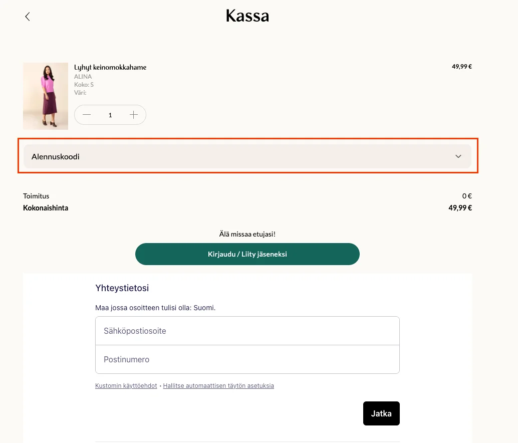 Kuinka käyttää - Indiska