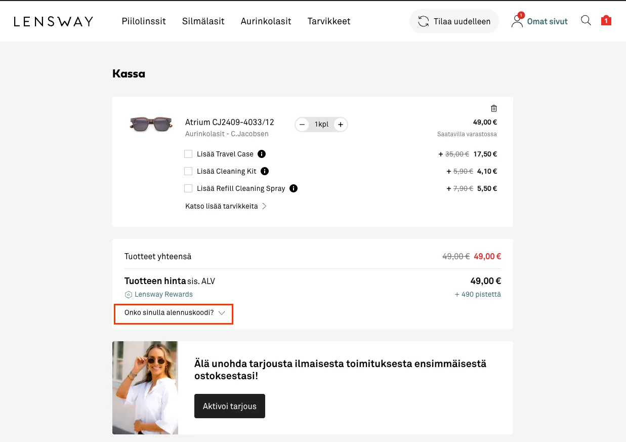 Kuinka käyttää - Lensway
