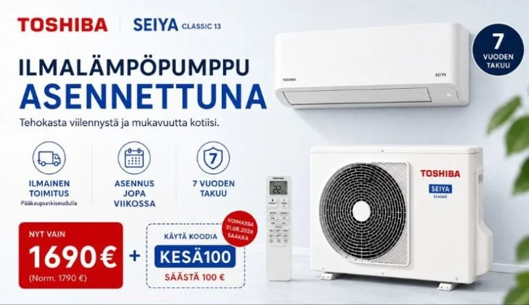 Kuponkinäyttö - Offerilla - Offerilla alennuskoodi: [[100€ alennus]] 1690€ (norm. 1790€)