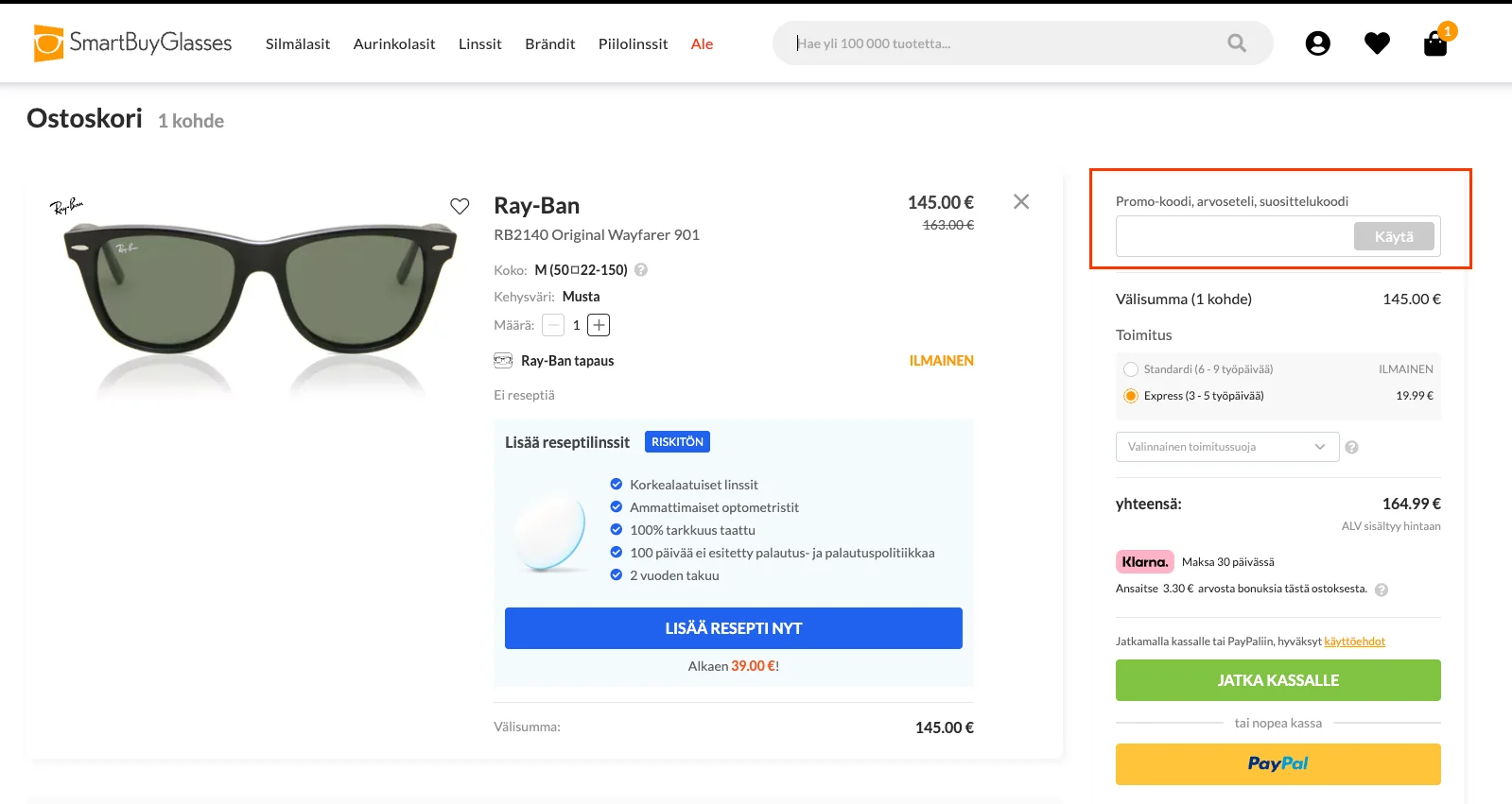 Kuinka käyttää - SmartBuyGlasses
