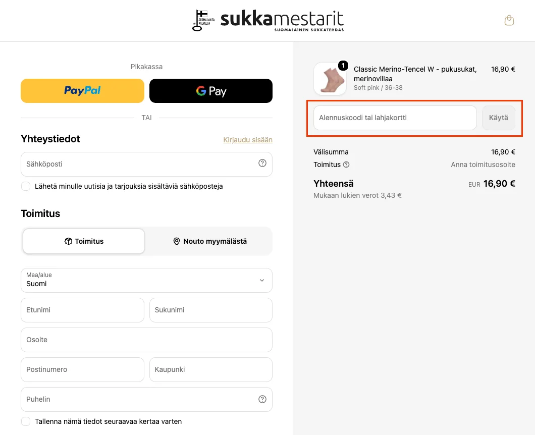 Kuinka käyttää - Sukkamestarit